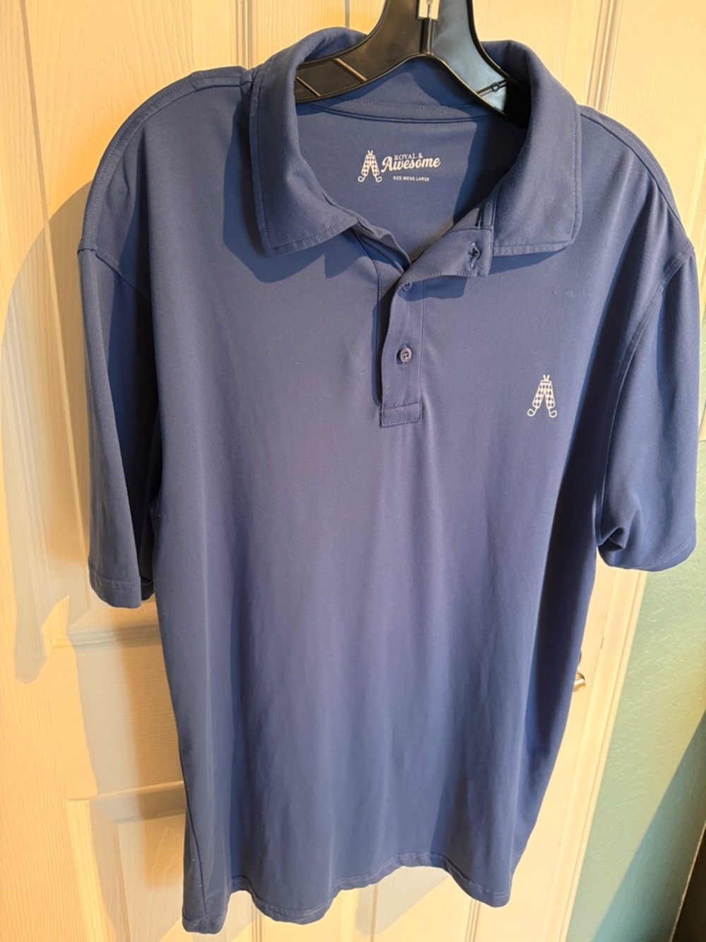 Men's Polo Shirt in Royal Blue